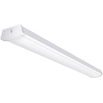 AntLux Linkable 4 Foot LED Wraparound Shop Light 40W Flush Mount Garage Lights, 4400 Lumens, 4000K, 4ft LED Wrap Around Light, 4ft Linear Puff Ceiling Lighting Fixture, Fluorescent Tube Replacement