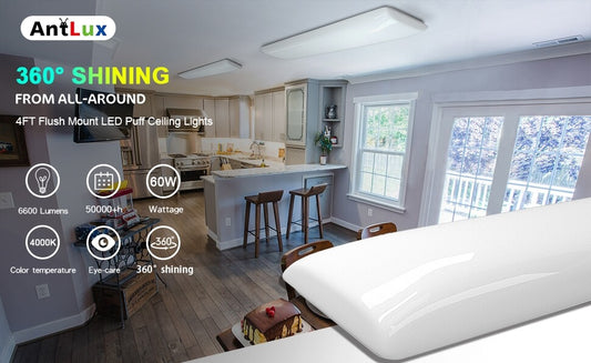 LED Flush Mount Ceiling Lights - Ideal for Modern Indoor Lighting