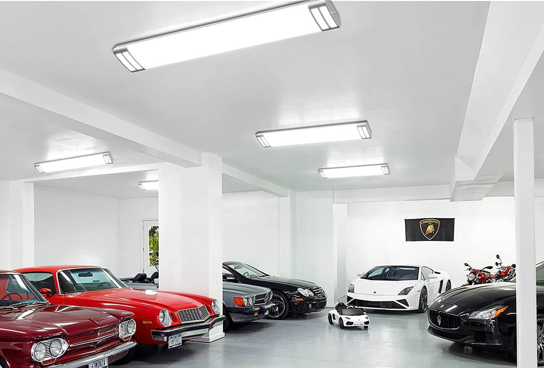 Garage Fluorescent Lighting How To Choose The Best Garage Lighting For