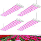 AntLux 4ft Full Spectrum LED Grow Light, 80W (600W Equivalent), with ON/Off Switch, Plug and Play, Linkable