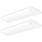 AntLux 2FT LED Wraparound Puff Lights, 20W/2400LM/4000K, 2 Foot Kitchen LED Ceiling Lighting Fixtures