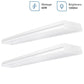 AntLux LED Wraparound Office Light, 4FT, 60W 7200 Lumens, 4000K, Fluorescent Tube Replacement