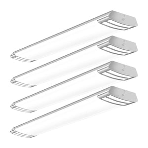 4FT LED Flush Mount Puff Lights, 50W 5600LM Linear Light, 4000K/5000K