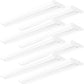 AntLux 4FT LED Wraparound Light Fixture, Ultra Slim, 4'' Width, 50W 5500 Lumens 4000K, No Glare, Linkable