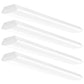 AntLux 4FT LED Wraparound Light, Flush Mount, Linkable, 50W 5600 Lumens, 4000K Neutral White Light