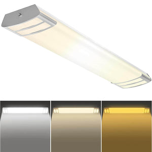 AntLux 4FT LED Light Fixtures, 30W/40W/50W, 3000K/4000K/5000K/ Dimmable, 4 Foot LED Kitchen Ceiling Light Fixtures, 48 Inch LED Light Fixtures
