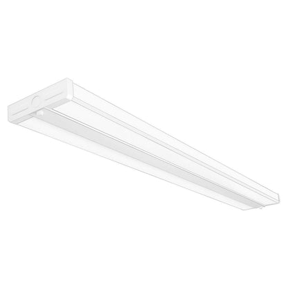 AntLux 4FT LED Light Fixtures, Wraparound LED Light, 50W/5500LM, 4000K Neutral White Light, Ultra Slim, Linkable