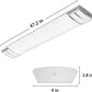 AntLux 4FT LED Wraparound Light Fixture, 40W 4500LM, 4000K Neutral White, Flush Mount, Linkable, ETL Certified