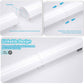 AntLux 8FT LED Shop Light, 110W [6-lamp F32 T8 Fluorescent Equiv.], 12000 Lumens 5000K, for Warehouse, Garage, Linkable, 6 Pack