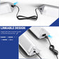 4FT Linkable LED Shop Light, 50W 6000LM, 5000K Daylight White, Hanging or Flush Mount, Triangle Lihting Fixture for Garage, Workshop