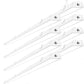 AntLux 8 FT LED Shop Lights, 100W [6-lamp T8 Fluorescent Equiv.], 12000LM, 5000K, with 5ft Cord Switch, Plug & Play
