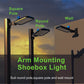 AntLux 150W LED Parking Lot Lights with Adjustable Arm Mount, 22500LM (150LM/W), 5000K, IP65 Waterproof - 4 Pack