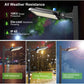 AntLux 150W LED Parking Lot Lights with Adjustable Arm Mount, 22500LM (150LM/W), 5000K, IP65 Waterproof - 4 Pack