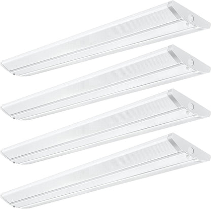 4FT Ultra Slim LED Wraparound Lights, 50W, 5600LM, 5000K, No Glare, Ceiling Lights for Shop, Garage, Kitchen