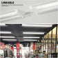 4FT Ultra Slim LED Wraparound Lights, 50W, 5600LM, 5000K, No Glare, Ceiling Lights for Shop, Garage, Kitchen