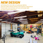 4FT Ultra Slim LED Wraparound Lights, 50W, 5600LM, 5000K, No Glare, Ceiling Lights for Shop, Garage, Kitchen