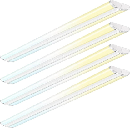 8FT LED Shop Lights, 60W/80W/100W, 7000 lm/9500 lm/11500lm, 3000K/4000K/5000K for Choice, Manually Adjustable