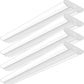 4FT LED Wraparound Light Fixtures, 50W, 5500 Lumens, 4000K/5000K, LED Ceiling Lights for Shop, Garage, Workshop