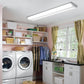 4FT LED Wraparound Light Fixtures, 50W, 5500 Lumens, 4000K/5000K, LED Ceiling Lights for Shop, Garage, Workshop