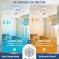 32'' LED Ceiling Fan Light, 30W, 220 - 2200 Lumen, 3000/4000/6500K Dimmable, with Remote Control, Timer Function, 1-6 Speed Adjustable