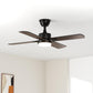 42'' LED Ceiling Fan Light, 30W, 220 - 2200 Lumen, 3000/4000/6500K Dimmable, with Remote Control, Timer Function, 1-6 Speed Adjustable