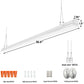 AntLux 8FT Linear LED Light Fixture, 110W 12200 Lumens 5000K, 120° Beam Angle, Linkable, Suspended/Recessed Mounted, 8 Pack