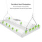 AntLux 2FT LED Linear High Bay Shop Light Fixture, 165W 21000lm, 0-10V Dimmable, 5000K, 600W Equivalent