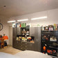 AntLux Linkable 4FT LED Shop Lights for Garage, 40W 4800LM, 5000K,  Plug and Play, No Spot Dot, with Pull Chain, 6 Pack