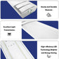 AntLux 4FT LED Light Fixture 50W 5600lm LED Linear Flush Mount Light, 4000K Nature White Light 4 Foot LED Kitchen Ceiling Light Fixtures, 2 Pack