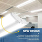 AntLux 4FT LED Wraparound Light Fixture, Ultra Slim, 4'' Width, 50W 5500 Lumens 4000K, No Glare, Linkable
