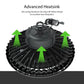 AntLux UFO LED High Bay Light, 100W (400W HID/HPS Replacement), 12000 Lumens 5000K, Dimmable, US Plug, IP65 Waterproof