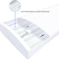 AntLux Commercial LED Wraparound Light Fixture, 4FT, 72W 8500 Lumens 4000K, 4 Pack