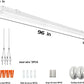 AntLux 8FT LED Shop Light, 1-10V Dimmable, 110W 12000 Lumens, 5000K, for Warehouse, Garage