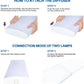 AntLux Commercial LED Wraparound Light Fixture, 4FT, 72W 8500 Lumens 4000K, 4 Pack