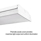 AntLux 4ft LED Garage Shop Lights, 50W, 5500 Lumens, 4000K Neutral White, 128W Fluorescent Equivalent
