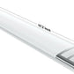 AntLux 4FT LED Light Fixture 50W 5600lm LED Linear Flush Mount Light, 4000K Nature White Light 4 Foot LED Kitchen Ceiling Light Fixtures