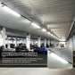 AntLux LED Vapor Tight Light Fixture, 4FT, 50W 5000 Lumens (120W Eq.), 5000K, IP66 Waterproof, Plug & Play, US Plug