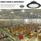 AntLux UFO High Bay LED Light, 150W (600W HID/HPS Replacement), 19500LM, 5000K, IP65 Waterproof, US Plug