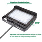 AntLux Outdoor LED Flood Lights, 100W, 12600LM, 5000K, Super Bright, IP66 Waterproof