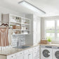AntLux 4FT LED Flush Mount Puff Light, 60W, 6600LM, 4000K, Milky White Lens, No Glare, 2 Pack