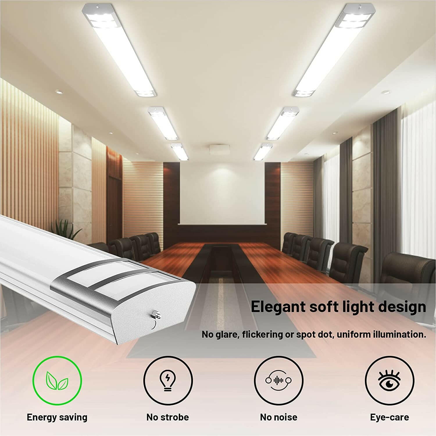 4 ft flush mount ceiling light hotsell