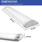 AntLux 4FT Dimmable LED Ceiling Light Fixtures(No Dimmers Required), 50W, 5500 Lumens, 4000K Neutral White, Dimmable