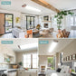 AntLux 4FT LED Ceiling Light Fixtures 50W 5500lm, 3000K/4000K/5000K 3 Color Temperature Dimmable, 2 Pack