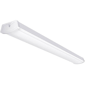 AntLux Linkable 4 Foot LED Wraparound Shop Light 40W Flush Mount Garage Lights, 4400 Lumens, 4000K, 4ft LED Wrap Around Light, 4ft Linear Puff Ceiling Lighting Fixture, Fluorescent Tube Replacement