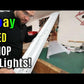 AntLux 4FT LED Wraparound Light, Flush Mount, Linkable, 50W 5600 Lumens, 4000K Neutral White Light, 8 Pack