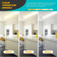 AntLux 4FT LED Ceiling Light Fixtures 50W 5500lm, 3000K/4000K/5000K 3 Color Temperature Dimmable, 2 Pack