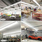 AntLux 8FT LED Shop Light, 1-10V Dimmable, 110W 12000 Lumens, 5000K, for Warehouse, Garage