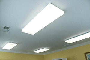 AntLux LED Wraparound Office Light, 4FT, 60W 7200 Lumens, 4000K, Fluorescent Tube Replacement, 6 Pack
