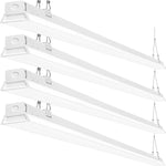 AntLux 8FT LED Shop Light 110W LED Linear Strip Lights, 1-10V Dimmable, 12000 Lumens, 5000K, Commercial Grade 8 Foot LED Light Fixtures for Warehouse, Garage, 8’ Fluorescent Tube Replacement, 4 Pack