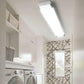 AntLux 4FT LED Wraparound Light Fixture, 40W 4500LM, 4000K Neutral White, Flush Mount, Linkable, ETL Certified